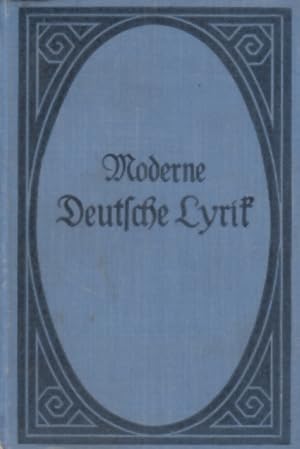 Imagen del vendedor de Moderne Deutsche Lyrik a la venta por Leipziger Antiquariat