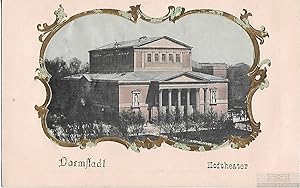 AK Darmstadt. Hoftheater. ca. 1920