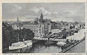 AK Königsberg i. Pr. Blick auf den Kneiphof und Dom. ca. 1915