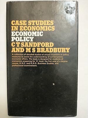 Case Studies In Economics: Economic Policy