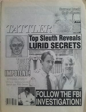 Red Dragon Film Prop Newspaper Used in the Film with Ed Norton and Phillip Seymour Hoffman on the...