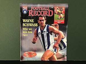 Image du vendeur pour AFL Football Record - Semi-Final - September 17, 1995 - North Melbourne Verses West Coast (Vol. 84, No. 24) mis en vente par Bookwood