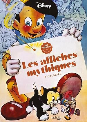 art-thérapie : les affiches mythiques à colorier