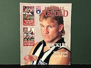 AFL Football Record - Round 2 - April 9, 1995 - St. Kilda Verses Richmond (Vol. 84, No. 2)