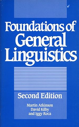Seller image for Foundations of General Linguistics for sale by Cider Creek Books