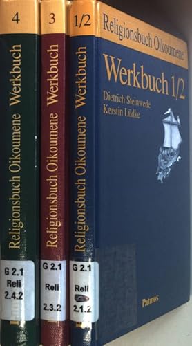 Seller image for Religionsbuch Oikoumene: Werkbuch (4 Teile KOMPLETT in 3 Bchern) for sale by books4less (Versandantiquariat Petra Gros GmbH & Co. KG)