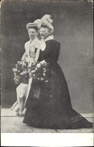 Ansichtskarte / Postkarte Königin Emma zu Waldeck und Pyrmont, Königin der Niederlande