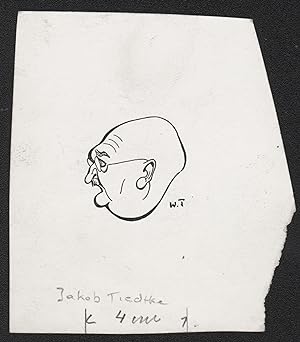 Bild des Verkufers fr Jacob Tiedtke" - Jakob Tiedtke (1875-1960) Film cinema Schauspieler actor Portrait zum Verkauf von Antiquariat Steffen Vlkel GmbH