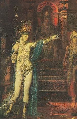 Image du vendeur pour Gustave Moreau Salome Dancing Before Herod Painting Postcard mis en vente par Postcard Finder