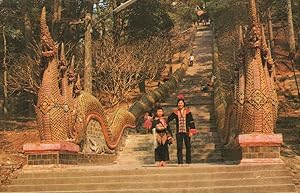 Doi Suthep Chiengmai Thai Hill Tribe Thailand Postcard