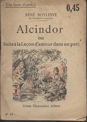 Bild des Verkufers fr Alcindor. Ou suite  la leon d'amour dans un parc. 7 octobre 1920. zum Verkauf von Librairie Et Ctera (et caetera) - Sophie Rosire