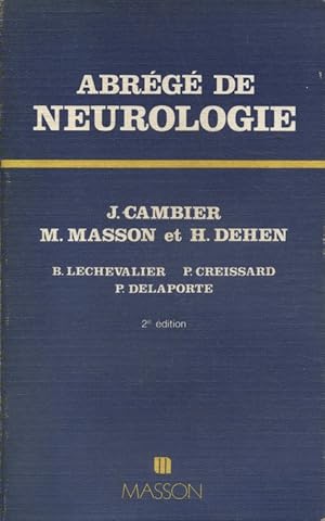 Imagen del vendedor de Abrg de neurologie. 2e dition. a la venta por Librairie Et Ctera (et caetera) - Sophie Rosire
