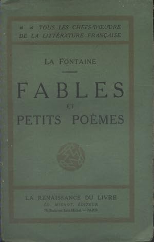 Fables et petits poèmes. Vers 1930.