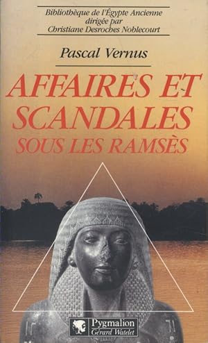 Seller image for Affaires et scandales sous les Ramss. for sale by Librairie Et Ctera (et caetera) - Sophie Rosire