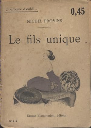 Image du vendeur pour Le fils unique. Vers 1923. mis en vente par Librairie Et Ctera (et caetera) - Sophie Rosire