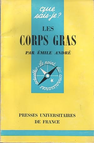 Immagine del venditore per Les corps gras. venduto da Librairie Et Ctera (et caetera) - Sophie Rosire