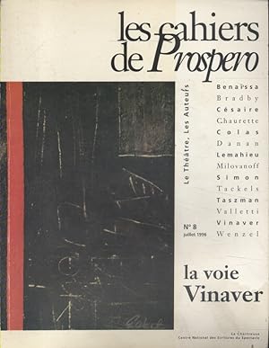Seller image for Les cahiers de Prospero N 8 : La voie Vinaver. Juillet 1996. for sale by Librairie Et Ctera (et caetera) - Sophie Rosire