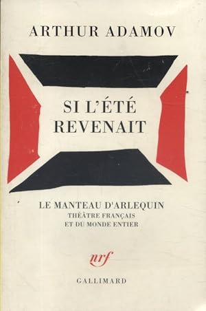 Imagen del vendedor de Si l't revenait. a la venta por Librairie Et Ctera (et caetera) - Sophie Rosire