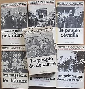 La grande histoire des Français sous l'occupation. Tomes 1 à 7. De 1939 au 6 juin 44. 1976-1985.