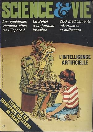 Science et vie N° 725. Le soleil. - Les épidémies. - L'intelligence artificielle. Février 1976.