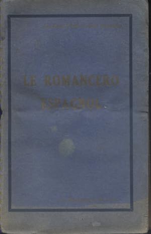 Le romancero espagnol. Vers 1930.