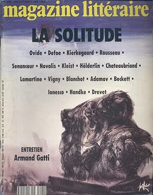 Magazine litt raire Nø 290. La solitude. Ovide, Defoe, Kierkegaard  Ionesco, Handke, Drevet. Entr...