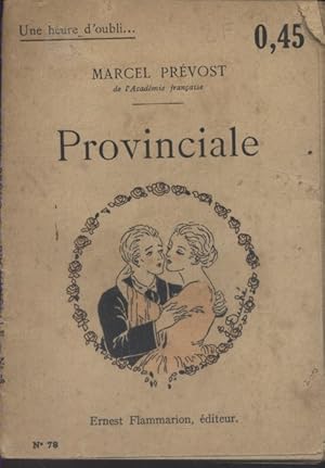 Seller image for Provinciale. for sale by Librairie Et Ctera (et caetera) - Sophie Rosire