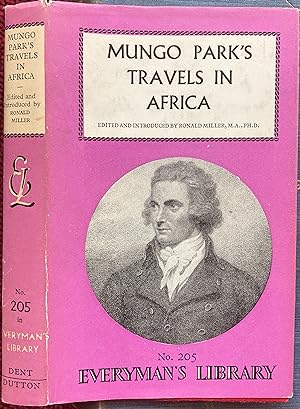 Seller image for MUNGO PARK'S TRAVELS IN AFRICA. for sale by Graham York Rare Books ABA ILAB