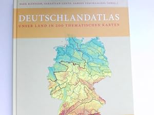 Deutschlandatlas : unser Land in 200 thematischen Karten. [Kart.: Leibniz-Institut für Länderkund...
