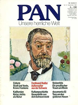 Imagen del vendedor de PAN. Unsere herrliche Welt. Heft September 1982. a la venta por Online-Buchversand  Die Eule