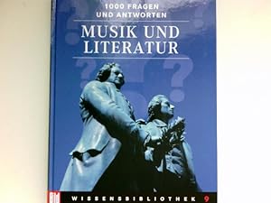 Bild des Verkufers fr Musik und Literatur : zum Verkauf von Antiquariat Buchhandel Daniel Viertel