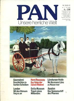 Imagen del vendedor de PAN. Unsere herrliche Welt. Heft Juli 1982. a la venta por Online-Buchversand  Die Eule