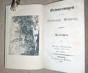 Erinnerungen an die fränkische Schweiz. Gedichte