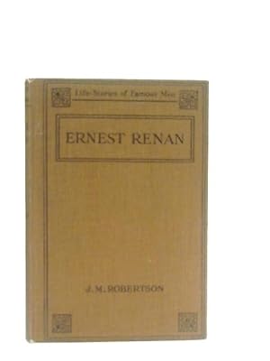 Imagen del vendedor de Ernest Renan a la venta por World of Rare Books