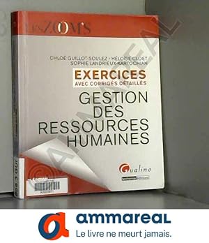 Seller image for Gestion des ressources humaines : Exercices avec corrigs dtaills for sale by Ammareal