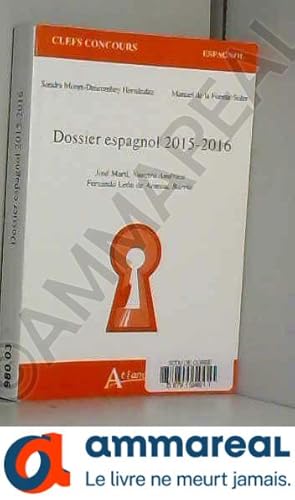 Seller image for Dossier Espagnol 2015-2016 for sale by Ammareal