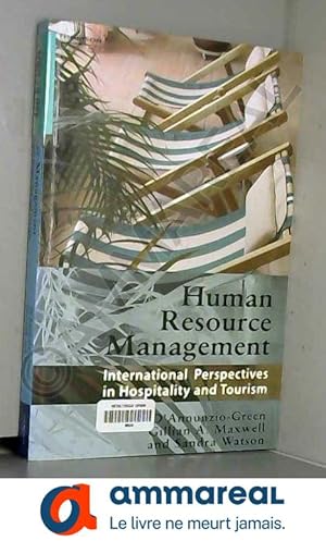 Bild des Verkufers fr Human Resource Management: International Perspectives in Hospitality and Tourism zum Verkauf von Ammareal