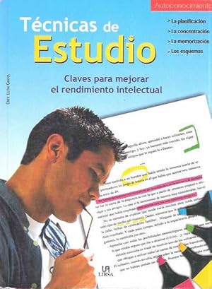 Imagen del vendedor de Tcnicas de estudio. Claves para mejorar el rendimiento intelectual a la venta por SOSTIENE PEREIRA