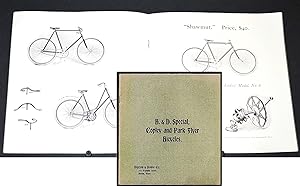 1899 Copley and Park Flyer Bicycle Catalogue Bigelow & Dowse Co. Boston Mass