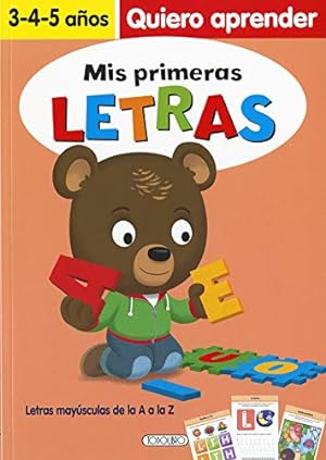Seller image for Mis primeras letras. Quiero aprender. 3-4-5 aos. for sale by La Librera, Iberoamerikan. Buchhandlung