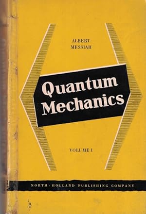Seller image for Quantum Mechanics Volume 1 for sale by La Librera, Iberoamerikan. Buchhandlung