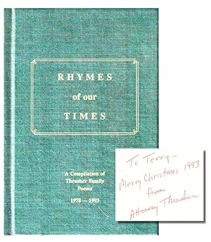 Seller image for Rhymes of Our Times for sale by Kenneth Mallory Bookseller ABAA