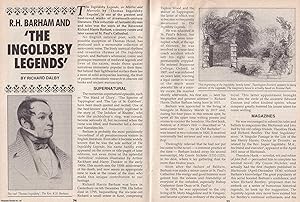 Seller image for R. H. Barham and The Ingoldsby Legends. This is an original article separated from an issue of The Book & Magazine Collector publication. for sale by Cosmo Books