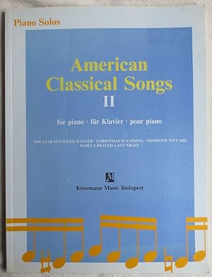 American classical songs 2 ; Péter Wolf's piano solos