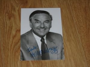 Seller image for Hand Signed Promo Photo Card of Bob Monkhouse Signature & Inscription on Rear for sale by Dublin Bookbrowsers