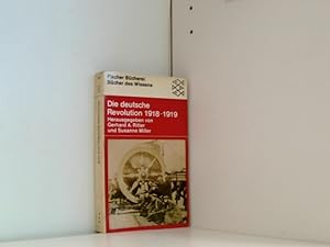 Bild des Verkufers fr Die deutsche Revolution 1918 bis 1919. Fischer Bcherei : Bcher des Wissens 879 zum Verkauf von Book Broker