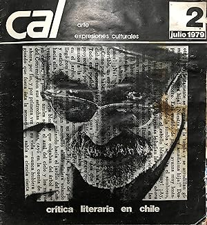 CAL N°2 - Julio - 1979. Arte Expresiones Artísticas. Crítica literaria en Chile
