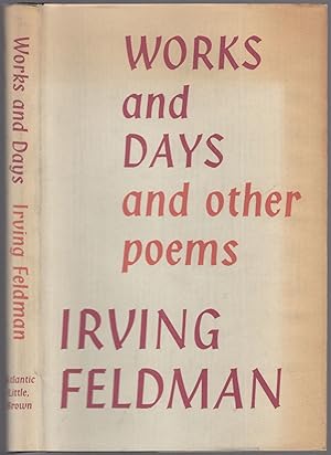 Bild des Verkufers fr Works and Days and Other Poems zum Verkauf von Between the Covers-Rare Books, Inc. ABAA