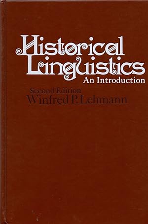 Seller image for Historical Linguistics: an Introduction, 2nd Edition An Introduction for sale by Cider Creek Books
