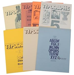 Seller image for Typographic 7 Issues for sale by Jeff Hirsch Books, ABAA